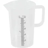 Стакан мерный с ручкой полипроп. 0,5л D=90,H=135мм прозр.