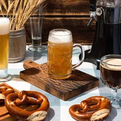 Подставка для столовых приборов «Бочка» дерево D=11,5,H=14см древесн., изображение 2