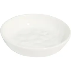 Salad bowl “Hesperis”  porcelain  40ml  D=75, H=20mm  white, matte