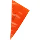 Мешок кондитерский одноразовый 100 микрон[80шт] полиэтилен ,L=30см оранжев., изображение 2