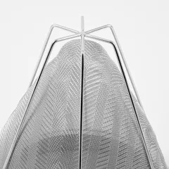 Сито коническое «Шенуа» с ручкой сталь нерж. D=25,H=25,5,L=47см, изображение 3