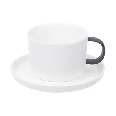 Блюдце «Вейв» фарфор D=100/55мм белый, Цвет: Белый, Диаметр (мм): 100, Диаметр второй (мм): 55, изображение 3