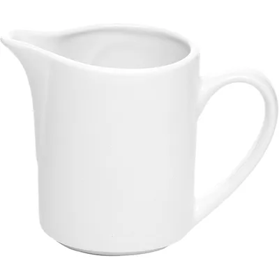 Молочник «Монако Вайт» фарфор 142мл ,H=90,L=115,B=50мм белый, изображение 6