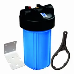 Water filter “BB10” of mechanical pre-treatment , H=38, L=20, B=23cm  blue