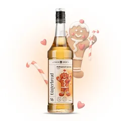 Syrup “Gingerbread” Pinch&Drop glass 1l D=85,H=330mm