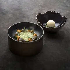 Салатник «Ро Дизайн Бай Кевала» керамика D=165,H=75мм коричнев., изображение 2