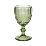 Бокал для вина «Мадам» стекло 260мл D=80,H=155мм зелен.