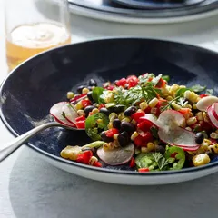 Салатник «Везувиус» фарфор 0,65л D=215,H=40мм синий, изображение 3