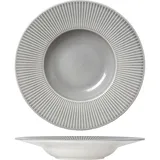 Тарелка для пасты «Виллоу Маст» фарфор 0,95л D=28см серый