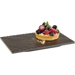 Поднос GN 1/4 цвет-дуб пластик ,H=15,L=265,B=162мм, изображение 3