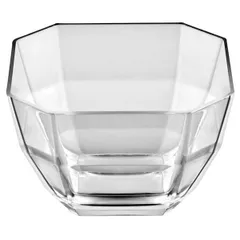 Салатник «Канова» квадратный стекло 420мл ,H=7,L=11,B=11см прозр.