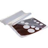 Слюда для шоколада 120 микрон[50шт] ацетат ,L=59,B=39см прозр.