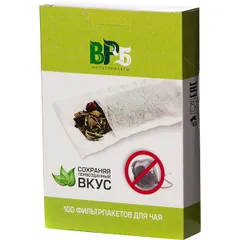Фильтр-пакеты д/чая разм.М[100шт] бумага ,L=16,B=11см