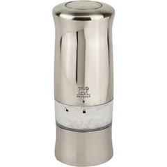 Мельница для соли «Зели» электрическая (батарейки) пластик,сталь нерж. ,H=14см серебрист.