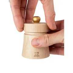 Мельница для соли «Байя» металлический механизм бук D=59,H=80мм св. дерево, изображение 2