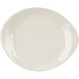 Тарелка «Скейп» фарфор ,H=30,L=305,B=270мм белый