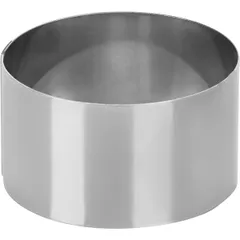 Pastry ring  stainless steel  D=60, H=35mm  metal.