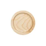 Блюдо для подачи «Эр-гоу!» ясень D=125,H=20мм св. дерево