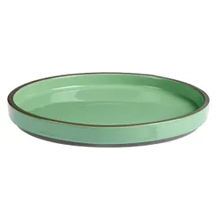 Тарелка «Блисс» с бортом фарфор D=268,H=31мм мятный, изображение 2