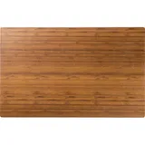 Блюдо сервировочное «Бамвоо» пластик ,H=15,L=610,B=381мм св.корич.