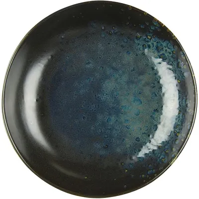 Салатник «Фобос» керамика 1,8л D=28см черный,синий