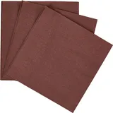 Napkins, 2 layers, 33*33 cm “Papyrus” [250 pcs]  brown.