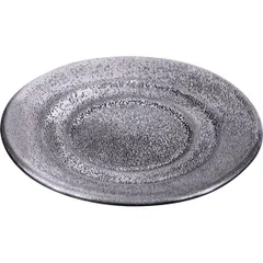 Блюдце «Млечный путь» фарфор D=98/50мм черный,серый, изображение 4