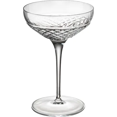 Шампанское-блюдце «Рома 1960» хр.стекло 300мл D=11,3,H=15см прозр., изображение 3