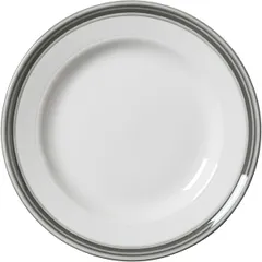 Plate “Bid Truffle Wash”  porcelain  D=20cm  white, gray