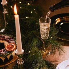 Бокал-флюте «Макассар» хр.стекло 170мл D=60,H=235мм прозр., изображение 4