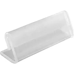 Ценникодержатель д/бара «Топпинги» пластик ,H=3,L=9,B=2см прозр.