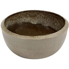 Salad bowl concrete D=105,H=45mm gray