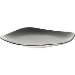 Тарелка «Даск Квадро» квадратная фарфор ,H=3,L=28,B=28см черный,белый, изображение 2