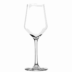 Wine glass “Revolution”  chrome glass  360 ml  D=82, H=220mm  clear.