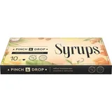 Syrup “Assorted” flavored portioned Pinch&Drop [10pcs] polyvinyl chlor. 15ml ,H=23,L=260,B=110mm