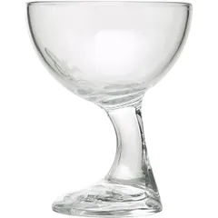 Креманка «Джерба» стекло 350мл D=110/70,H=140,L=75мм прозр., изображение 2