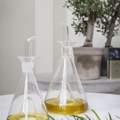 Графин для масла и уксуса стекло D=85,H=180мм, изображение 2