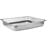 Гастроемкость GN 2/1 сталь нерж. 27,5л ,H=10,L=65,B=53см металлич.
