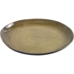 Блюдо «Пьюр» керамика D=34см зелен., изображение 2