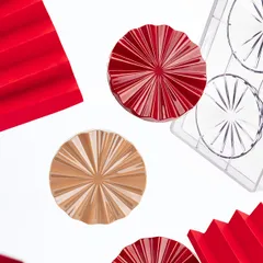 Форма для шоколада «Плиссе» [2 ячейки] пластик ,H=26,L=275,B=175мм прозр., изображение 3