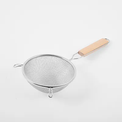 Сито с ручкой сталь нерж.,дерево D=138,L=300,B=50мм