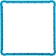 Секция дополнительная открытая для бокалов полипроп. ,H=44,L=500,B=500мм голуб., изображение 3