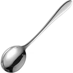 Spoon for broth “Lazzo”  stainless steel , L=178/50, B=10mm  metal.