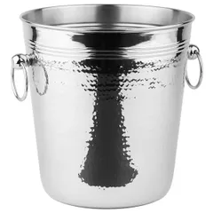 Champagne bucket  stainless steel  5.1 l  D=20, H=21.5, B=20.5 cm  metal.