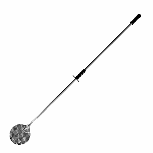 Лопата поворот. д/пиццы сталь нерж.,абс-пластик D=16,L=170см металлич.,черный