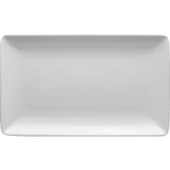 Dish "Taste" rectangular  porcelain , L=27, B=16.8 cm  white