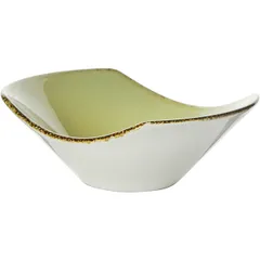 Салатник для комплимента «Террамеса Вит» фарфор 80мл D=112,H=45,L=125,B=90мм бежев.