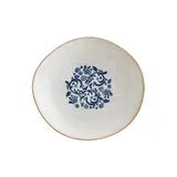 Тарелка глубокая «Виенто» фарфор 1л D=260,H=47мм белый,синий