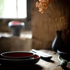 Салатник «Солид» керамика D=17,5см красный, изображение 2