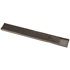 Bar mat  rubber , L=59, B=8cm  brown.